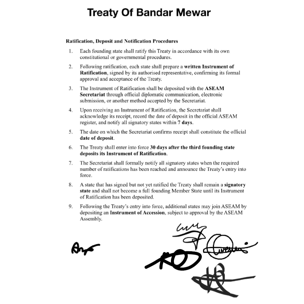 Treaty of Bandar Mewar